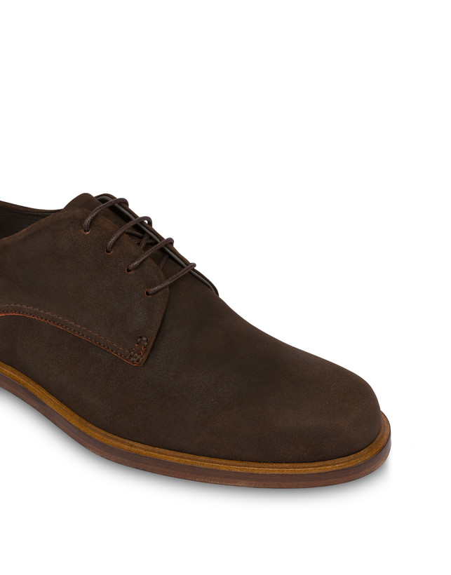 Pollini Derby In Scamosciato Classic T.moro Negozio