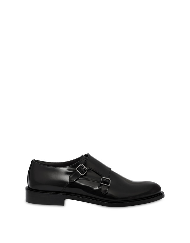 Pollini Monk Strap In Vitello 1920 Nero 2025