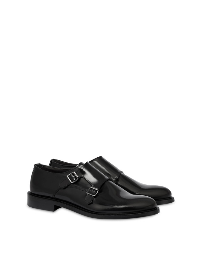 Pollini Monk Strap In Vitello 1920 Nero 2025