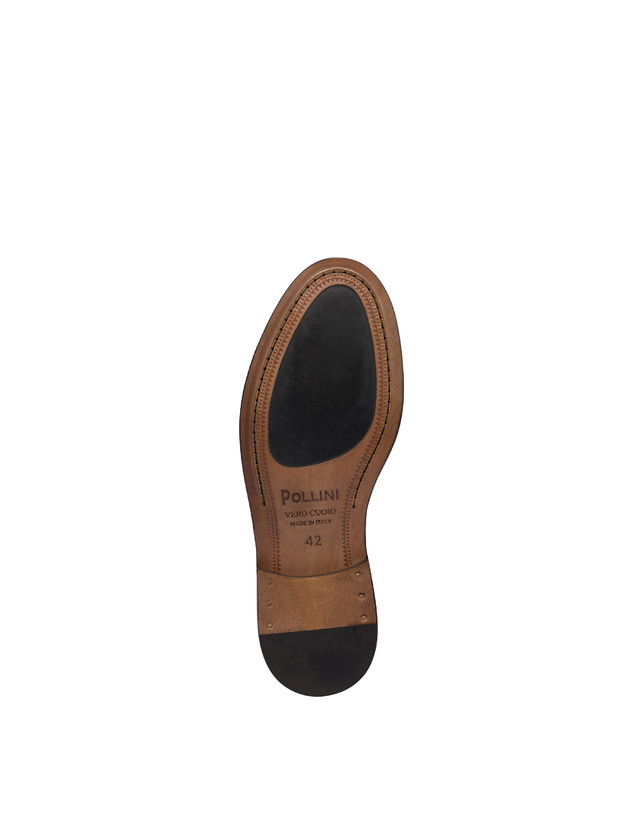 Pollini Monk Strap In Vitello 1920 Nero 2025