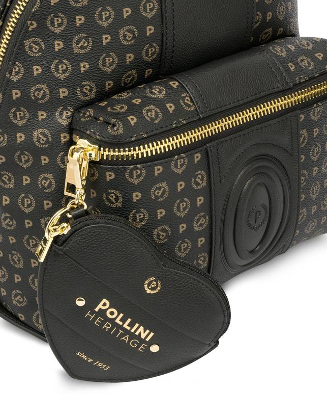 Pollini Zaino Heritage 70th Anniversary Nero/nero Italy
