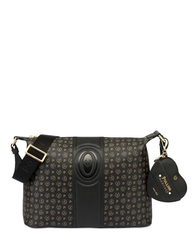 Pollini Borsa A Spalla Heritage 70th Anniversary Nero/nero Italia
