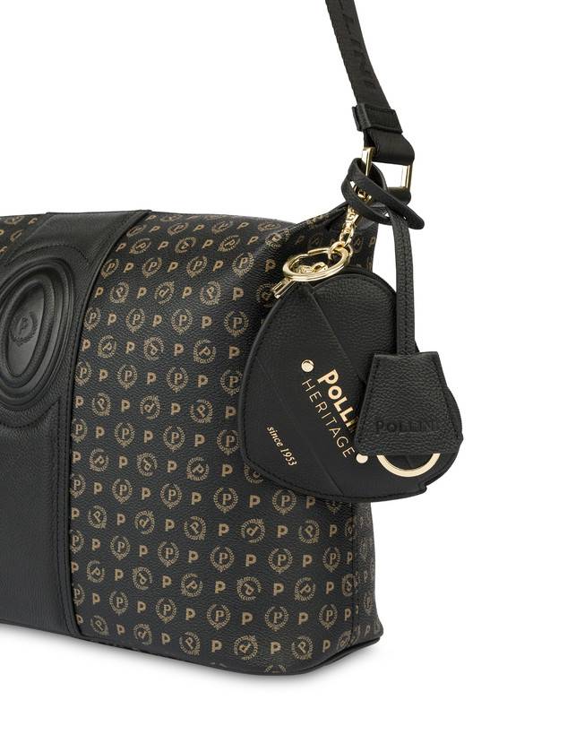 Pollini Borsa A Spalla Heritage 70th Anniversary Nero/nero Italia