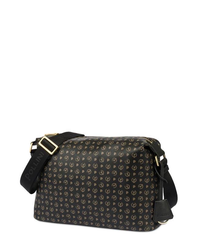 Pollini Borsa A Spalla Heritage Soft Touch Nero/nero Nuovo