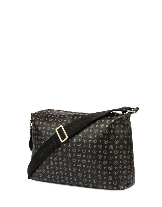 Pollini Borsa A Spalla Heritage Soft Touch Nero/nero Nuovo