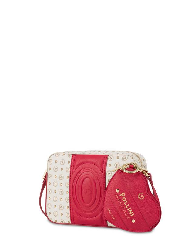 Pollini Borsa A Tracolla Heritage 70th Anniversary Avorio/rosso Acquista Ora
