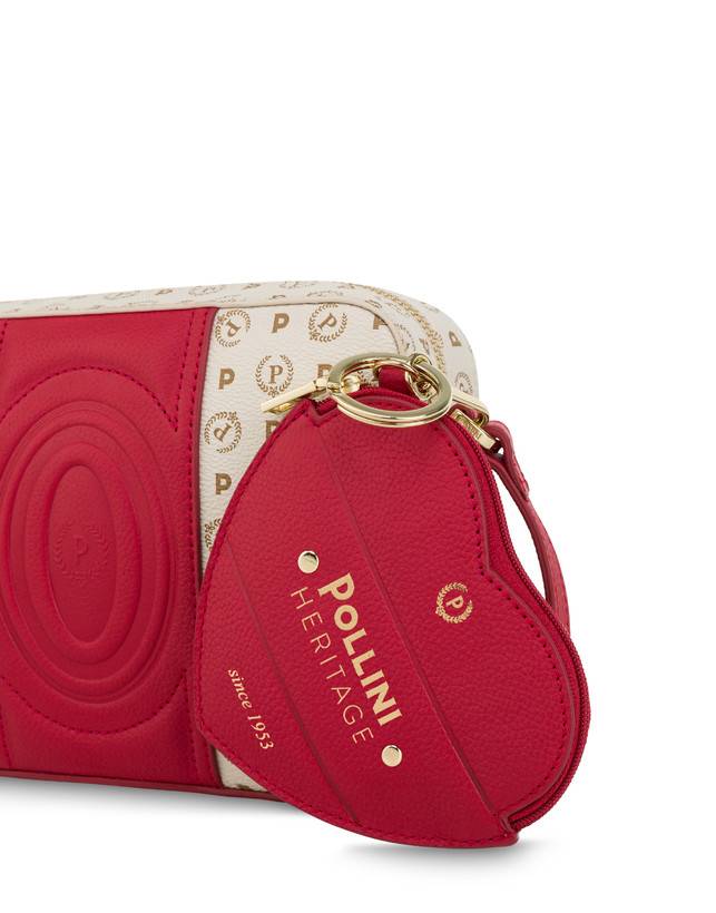 Pollini Borsa A Tracolla Heritage 70th Anniversary Avorio/rosso Acquista Ora