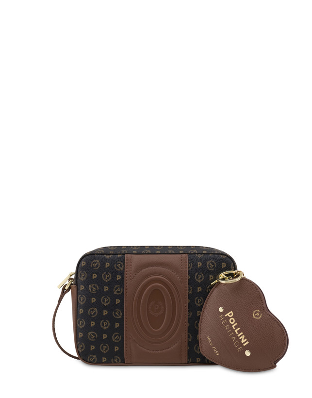 Pollini Borsa A Tracolla Heritage 70th Anniversary Nero/marrone Affare Del Giorno