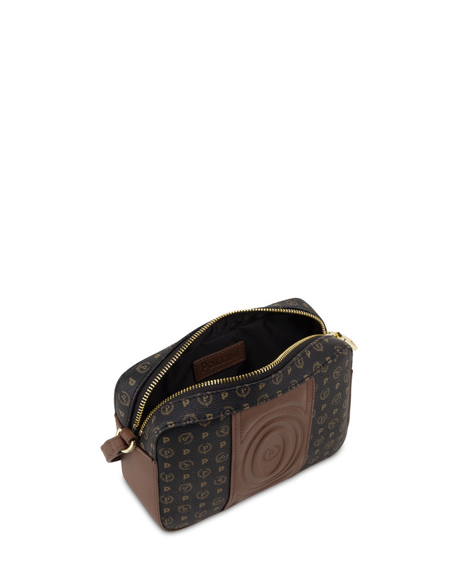 Pollini Borsa A Tracolla Heritage 70th Anniversary Nero/marrone Affare Del Giorno