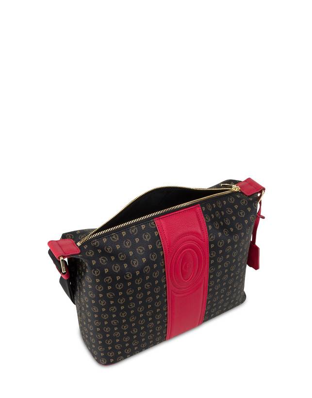 Pollini Borsa A Spalla Heritage 70th Anniversary Nero/rosso Sottocosto
