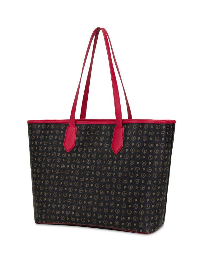 Pollini Shopping Bag Heritage 70th Anniversary Nero/rosso Convenienza