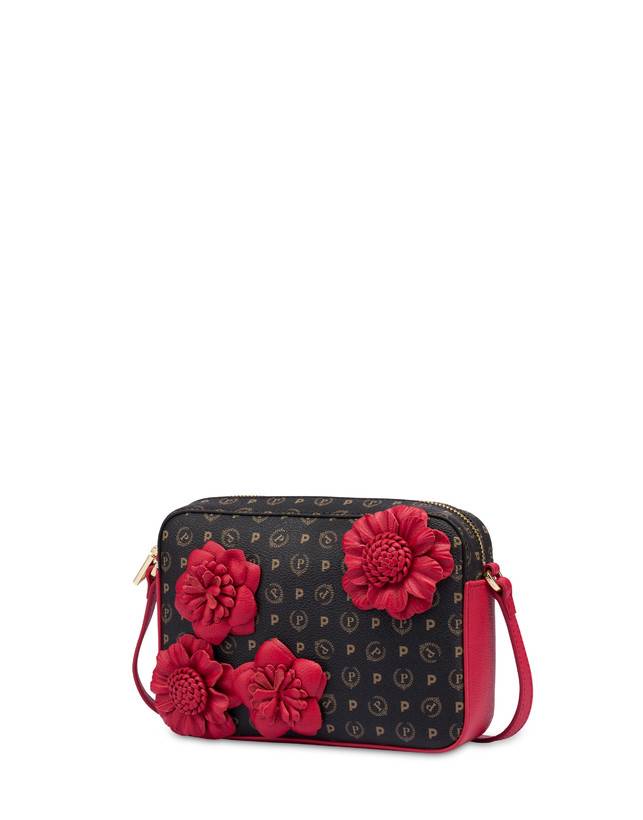 Pollini Camera Bag Piccola Heritage Flowers Nero/rosso Presa