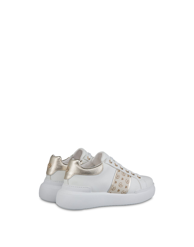 Pollini Sneaker Avorio/platino/bianco Vendite Flash
