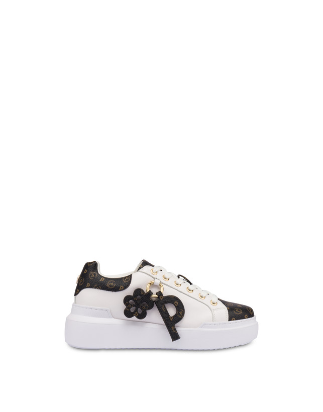 Pollini Sneakers Con Charm Heritage Carry Nero Nuova