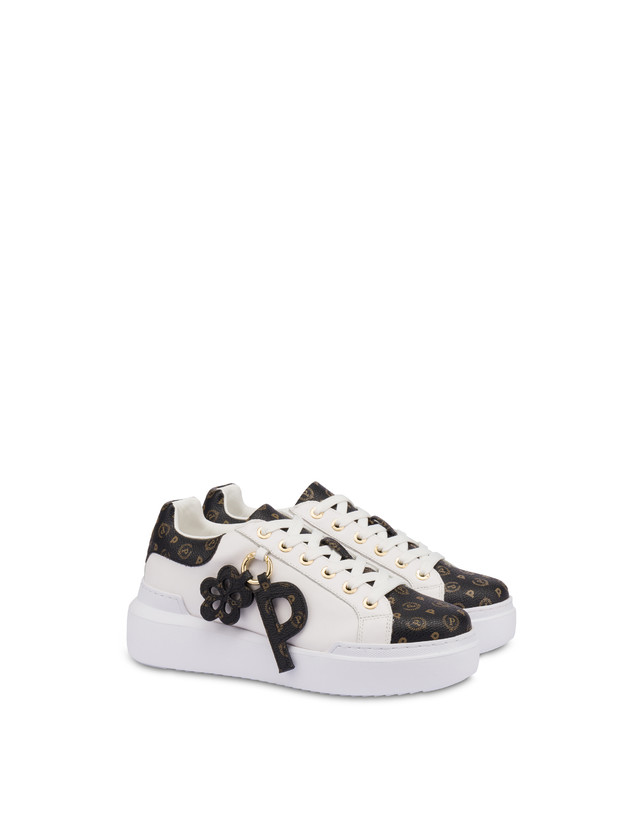 Pollini Sneakers Con Charm Heritage Carry Nero Nuova