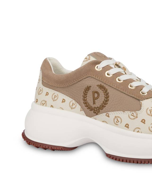 Pollini Sneakers Pong Heritage Avorio/avorio Italia