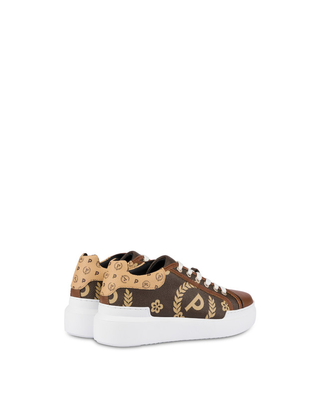 Pollini Sneakers Maxi Heritage Day Sì! Crema/marrone/marrone Nuovo