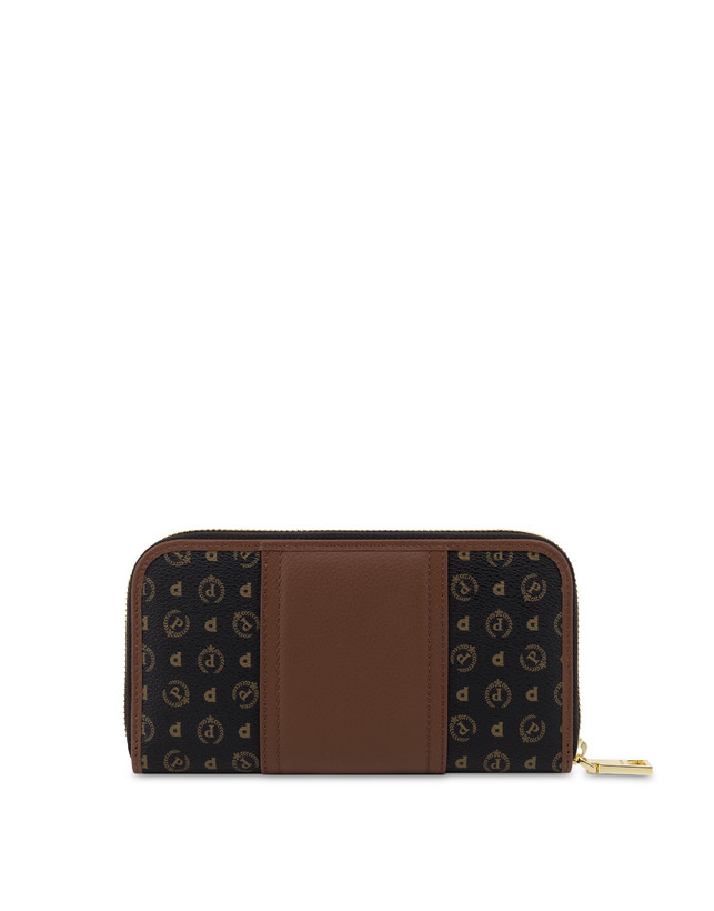 Pollini Portafoglio Zip Around Heritage 70th Anniversary Nero/marrone Qualità