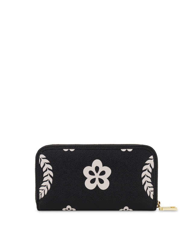 Pollini Portafoglio Zip Around Day-si! Heritage Nero/nero/nero Fino Al -60%