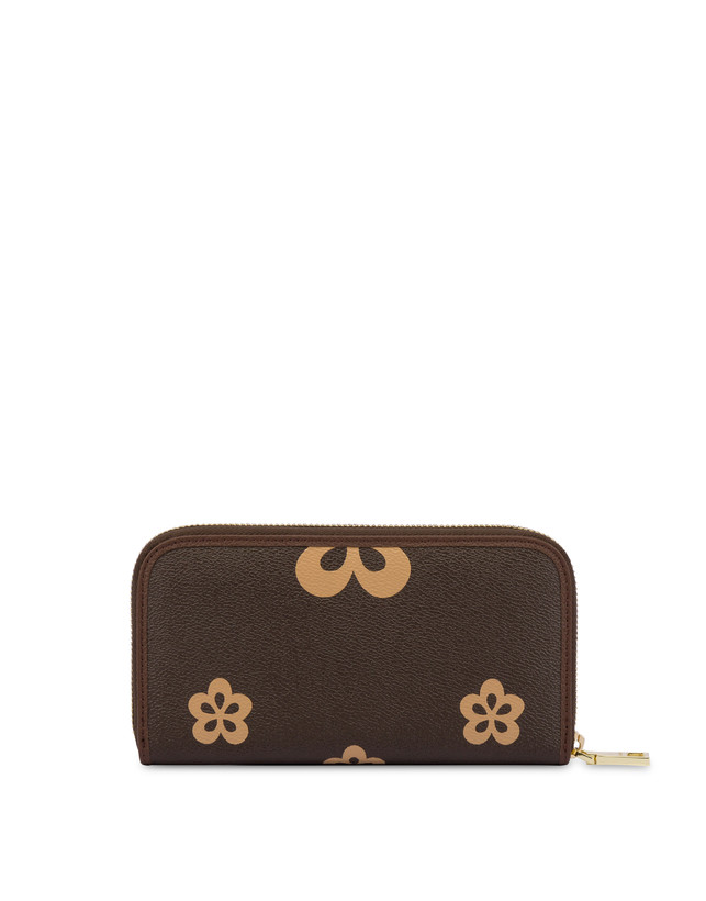 Pollini Portafoglio Zip Around Day-si! Heritage Crema/marrone/marrone Shopping Online