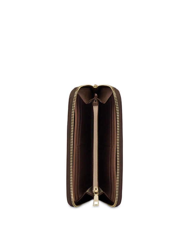 Pollini Portafoglio Zip Around Day-si! Heritage Crema/marrone/marrone Shopping Online
