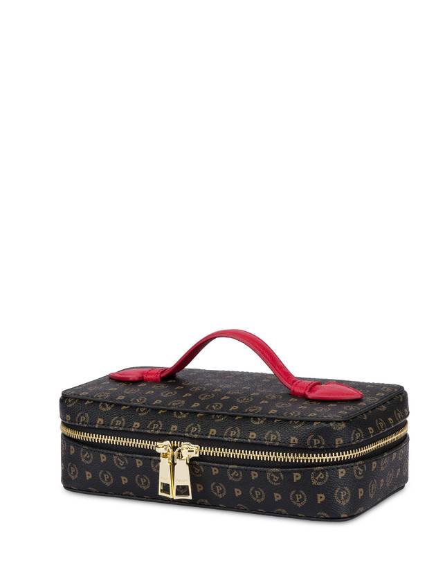Pollini Borsa Beauty Heritage Medium Nero/lacca Presa