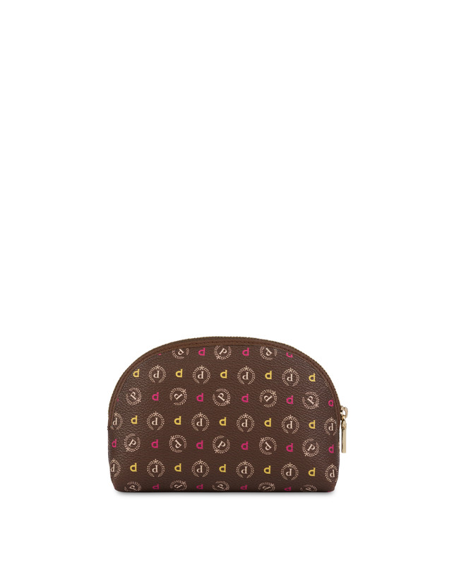Pollini Pouch Heritage Logo Classic Multicolor/marrone Offerta