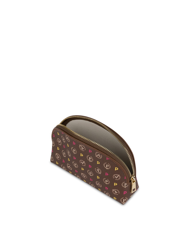 Pollini Pouch Heritage Logo Classic Multicolor/marrone Offerta