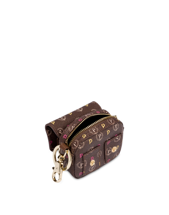Pollini Charm Mini Borsa A Spalla Heritage Multicolor/marrone Outlet
