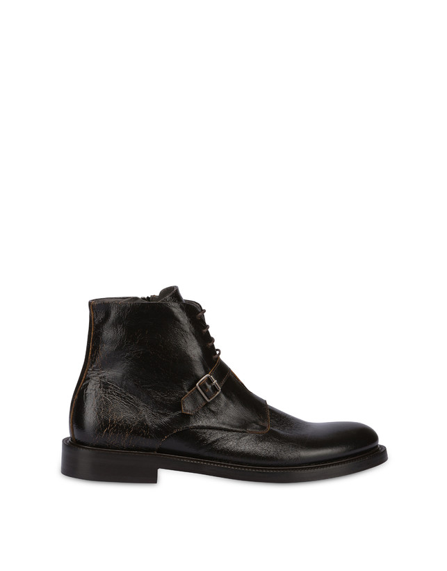 Pollini Stivaletti In Capra 1920 T.moro Offerte