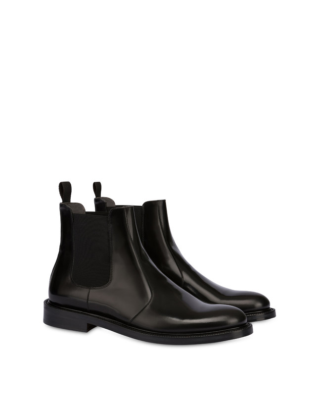 Pollini Beatles In Vitello Abrasivato 1920 Nero Vendita Calda