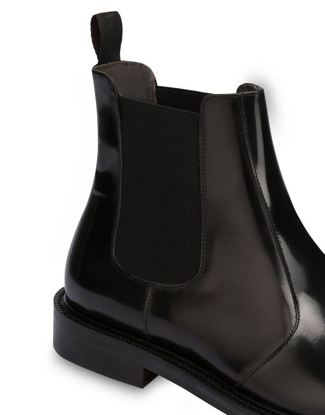 Pollini Beatles In Vitello Abrasivato 1920 Nero Vendita Calda