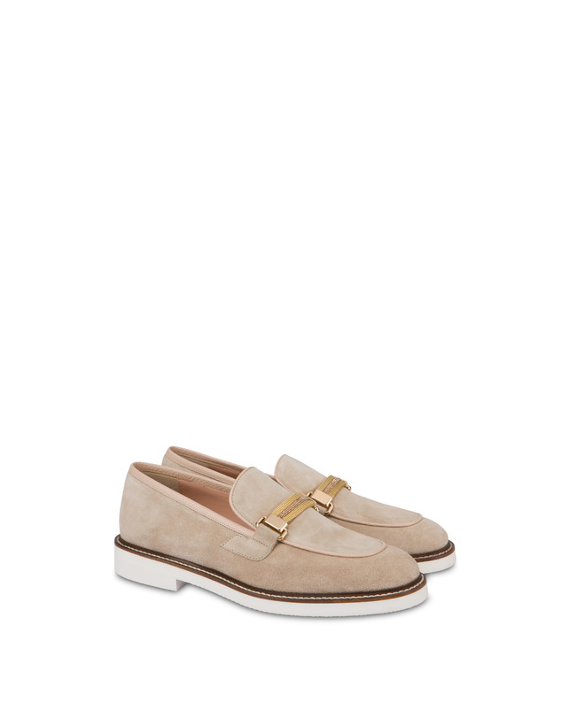 Pollini Mocassini In Vitello Mannish Sabbia/sabbia Offerta natalizia