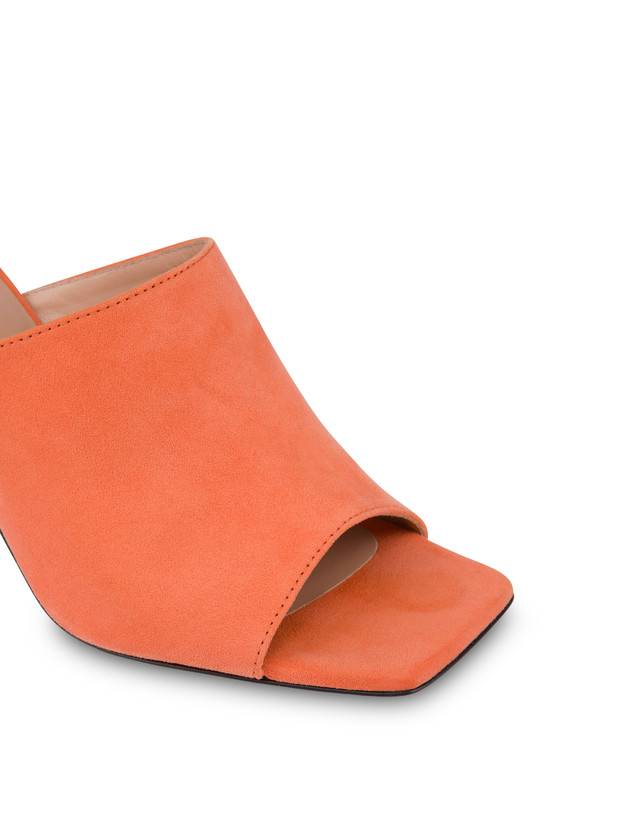 Pollini Mules Con Tacco In Camoscio Nina Coral Offerte stagionali