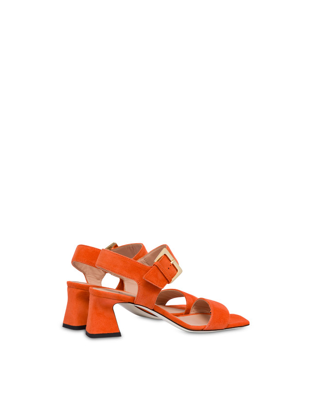 Pollini Sandali In Camoscio Nina Coral Black Friday Prezzi