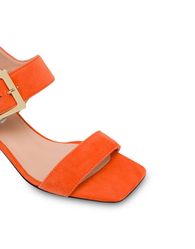 Pollini Sandali In Camoscio Nina Coral Black Friday Prezzi