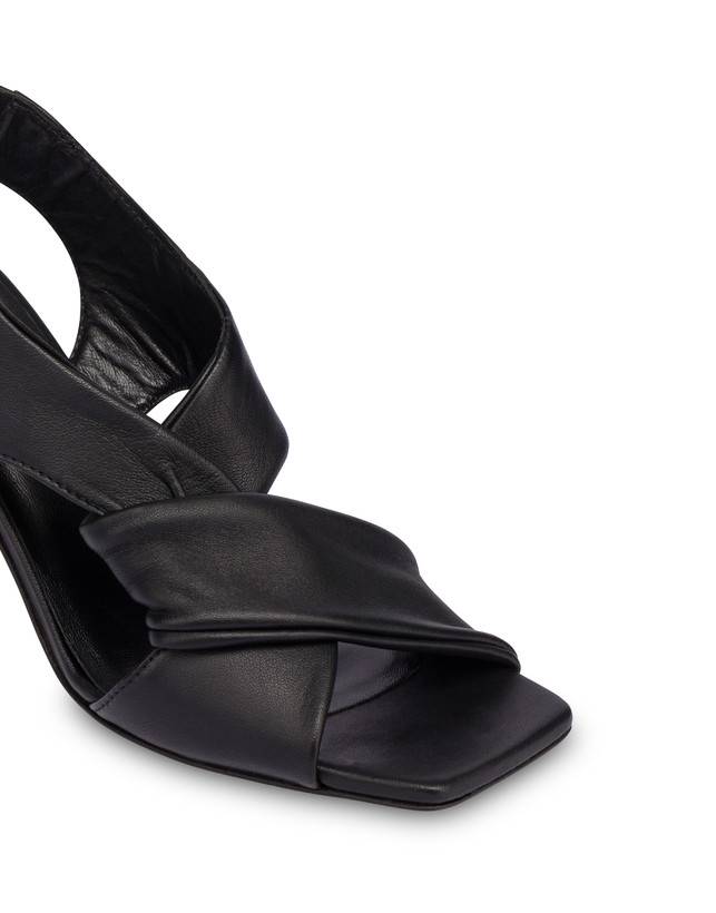 Pollini Sandali In Nappa Oasis Nero Sconti questo mese