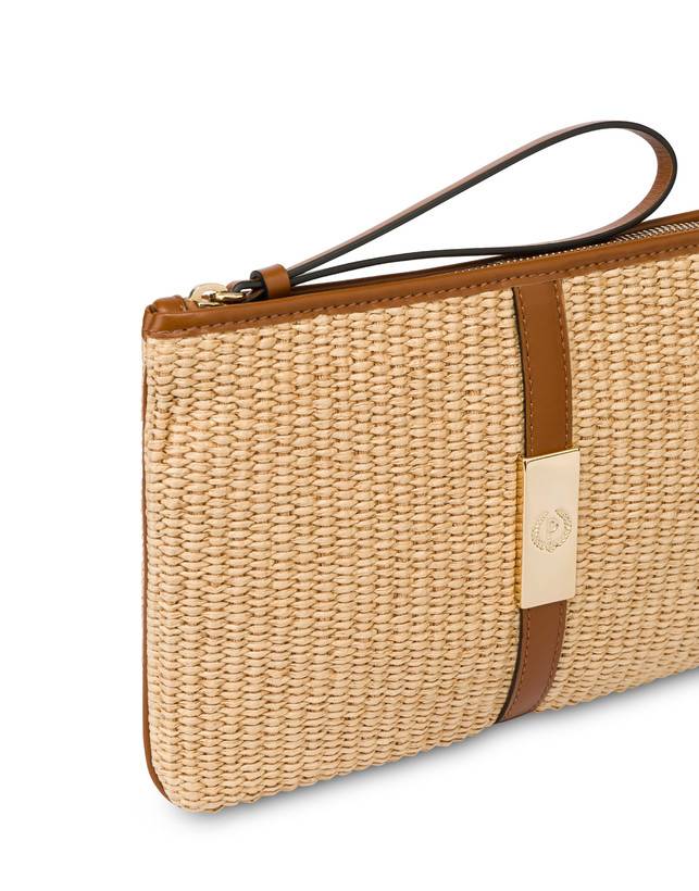 Pollini Pochette In Paglia Essence Sabbia I Più Venduti
