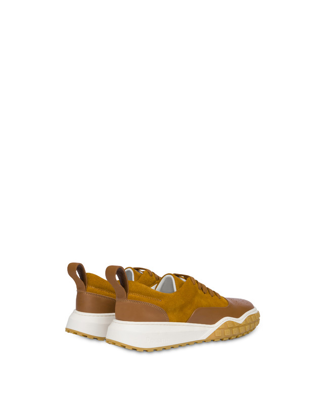 Pollini Sneakers In Crosta E Vitello Runabout Sconto di tempo limitato