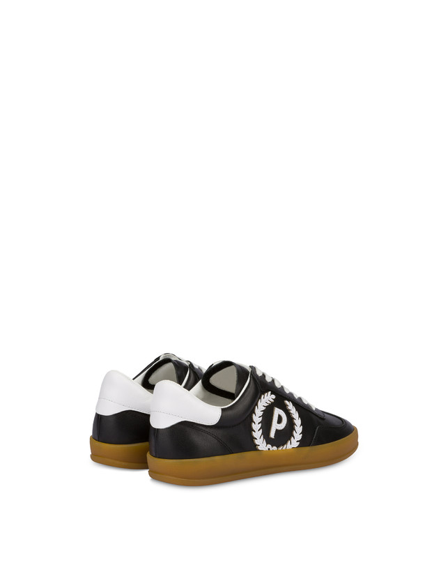 Pollini Sneakers In Pelle Venus Nero Offerta speciale