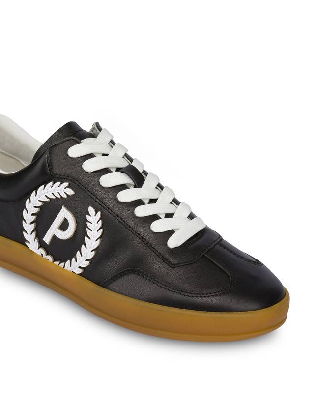 Pollini Sneakers In Pelle Venus Nero Offerta speciale