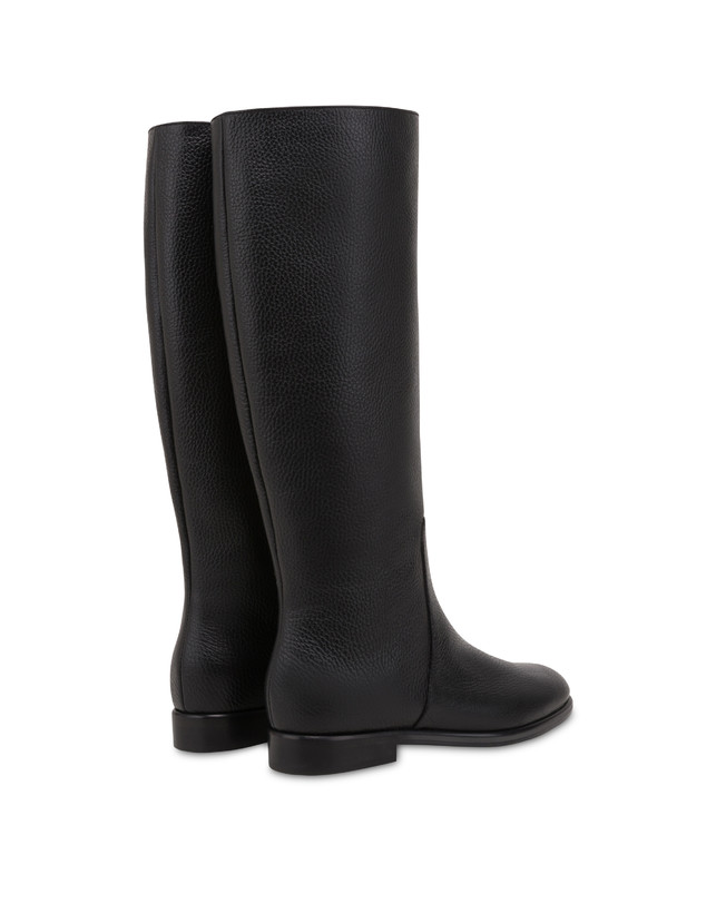 Pollini Stivale Flat In Vitello Core Grande vendita