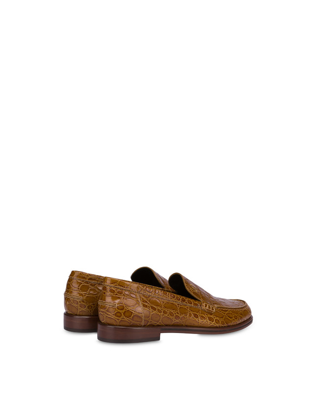 Pollini Mocassini In Vitello Stampa Cocco Oxford Offerte esclusive