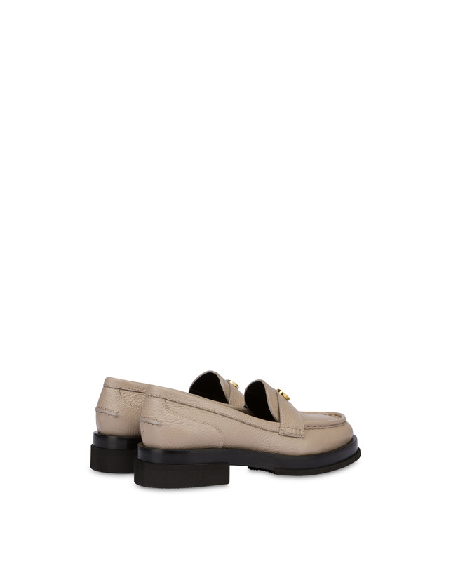 Pollini Mocassini Penny In Vitello Stampa Alce Code Avorio Super Saving Price
