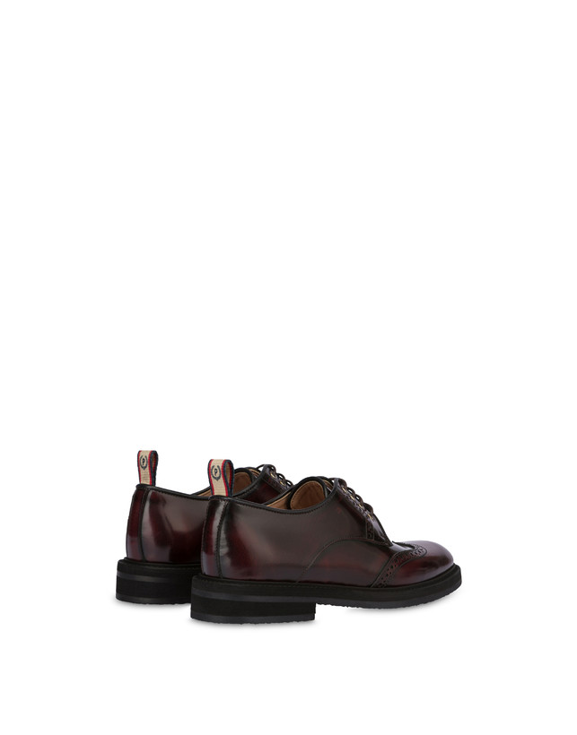 Pollini Derby In Vitello Abrasivato Mannish Mosto Ritorno libero