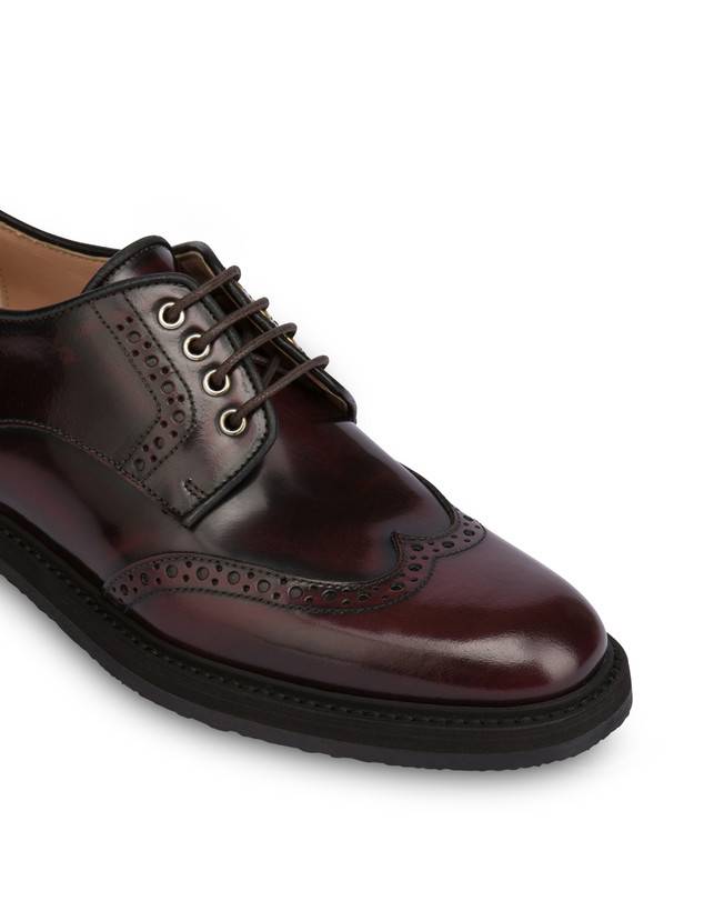 Pollini Derby In Vitello Abrasivato Mannish Mosto Ritorno libero