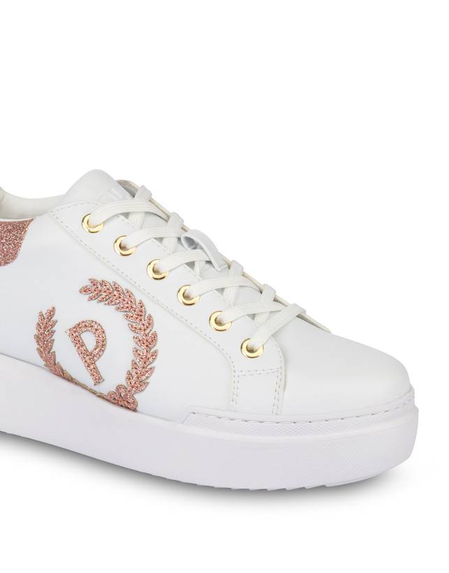Pollini Sneakers Carrie Con Glitter Bianco/antico Ultimi tre giorni