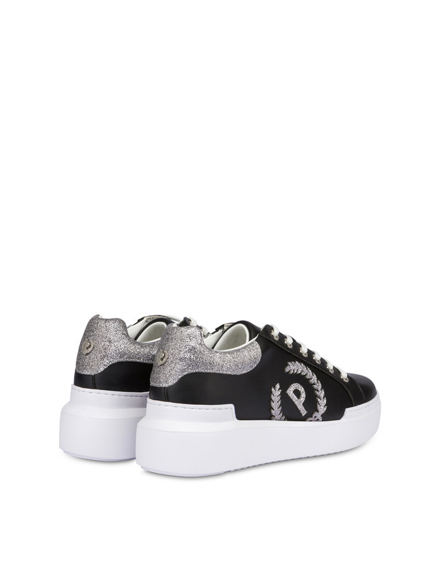 Pollini Sneakers Carrie Con Glitter Nero/acciaio ACQUISTA ORA