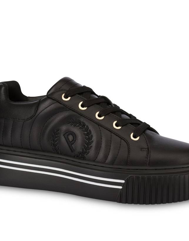 Pollini Sneakers In Vitello Doona Nero Ultimi due giorni