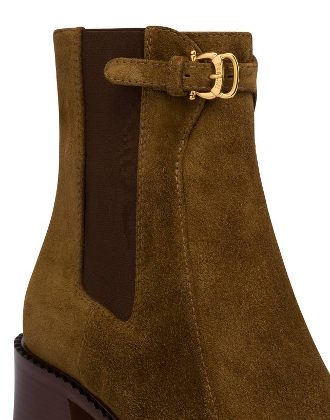 Pollini Stivaletti In Crosta Eva Caramello Promozione temporanea